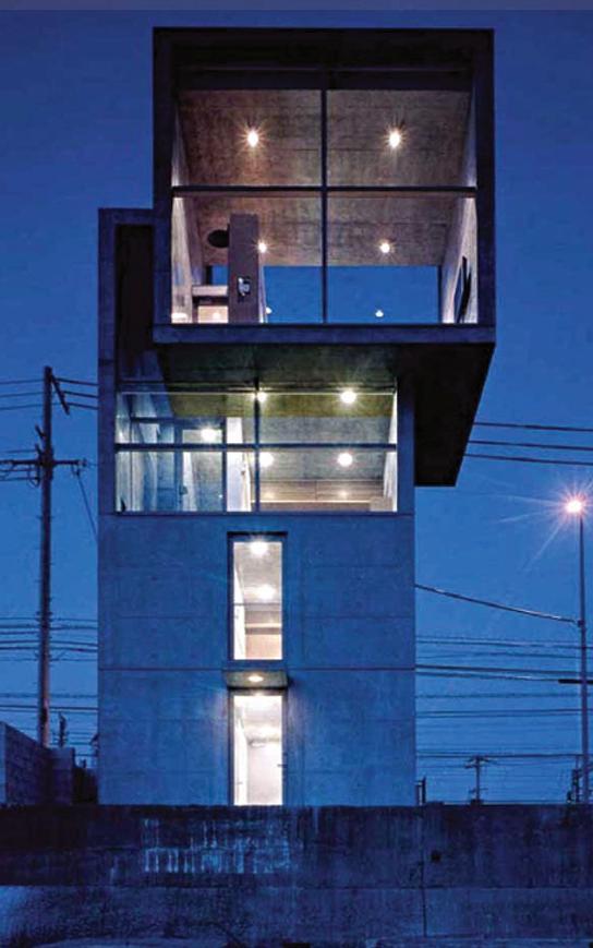 Ngôi nhà có mặt bằng siêu nhỏ: 4mx4m, và có tên là “4mx4m House” – KTS Tadao Ando  